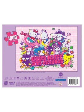 Hello Kitty and Friends Tokyo Skate 1000 Piece Puzzle Multicolor Jigsaw Gift New